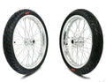 Surron/Eride Chrome Supermoto Wheel Set
