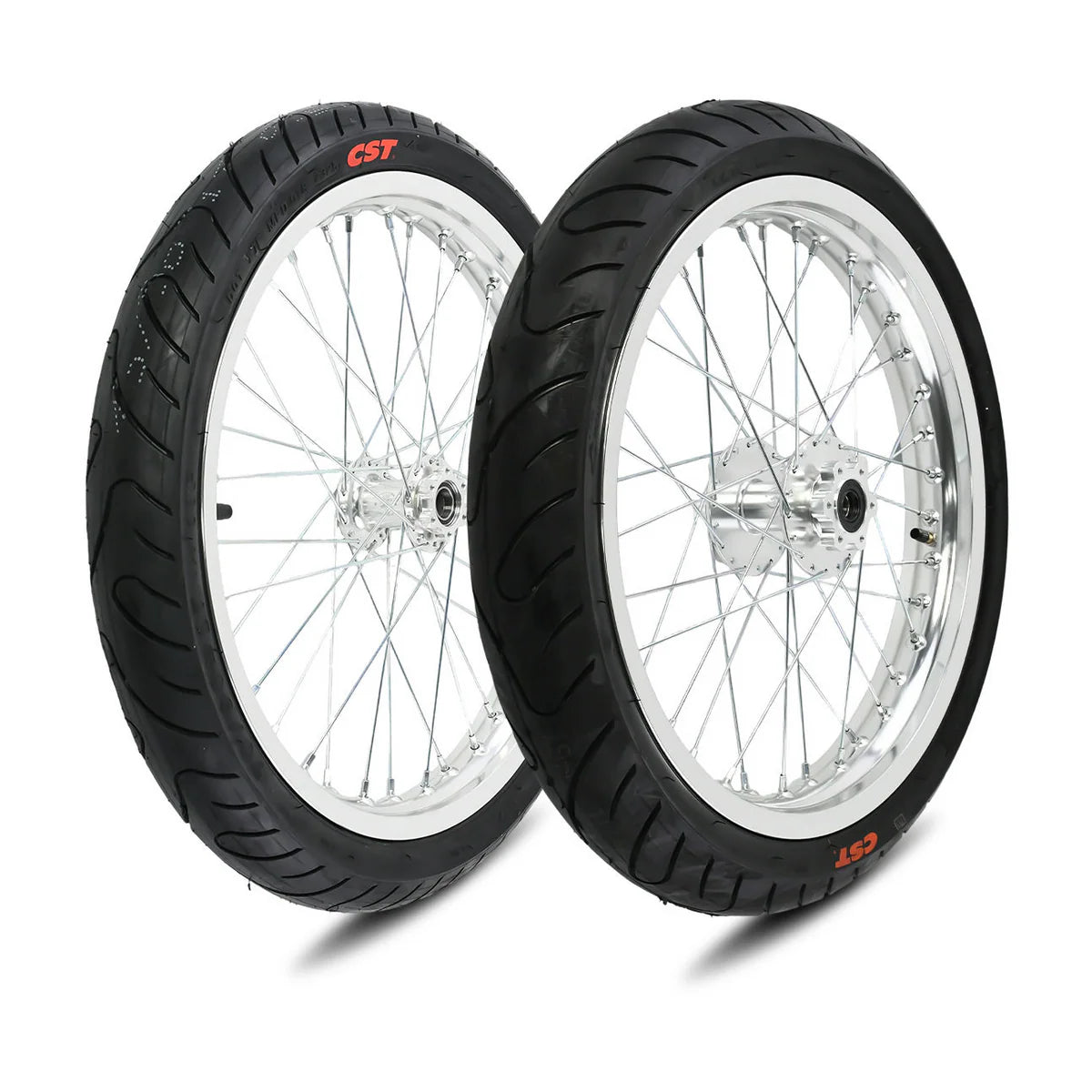 LBX/ERIDE Chrome Supermoto Wheels