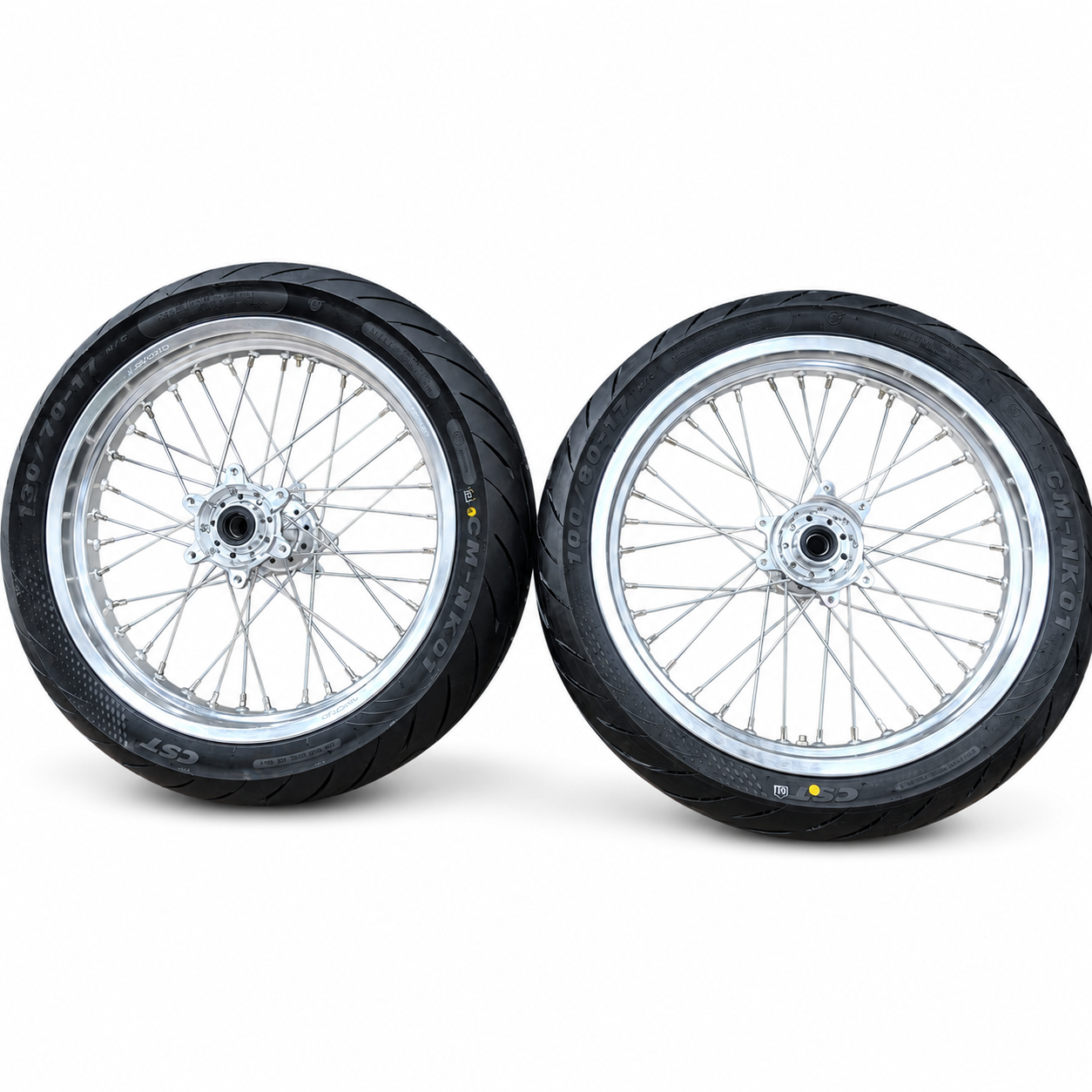TALARIA KOMODO CHROME SUPER MOTO WHEELS  (1-2 WEEK PRE ORDER)